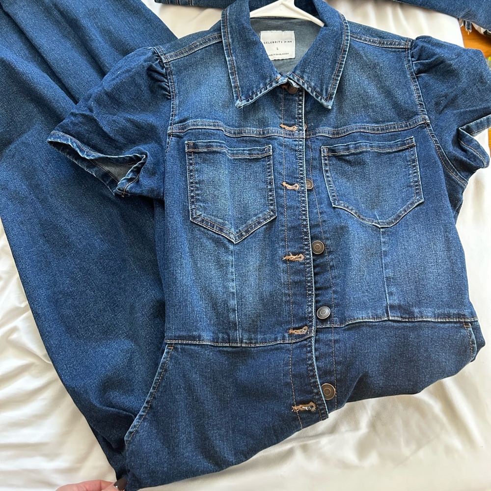 Denim Jumpsuit